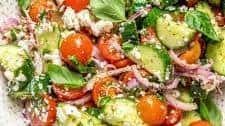 Cucumber and Tomato Salad