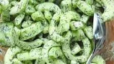 Cucumber Dill Greek Yogurt Salad