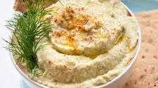 Cucumber Hummus with Dill