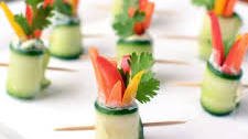 Cucumber Rolls | Cucumber Roll Ups