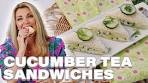 Cucumber Sandwiches are the PERFECT Summer Snack!