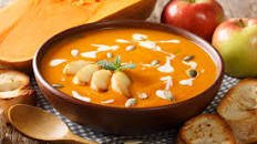 Curried Pumpkin and Apple Soup