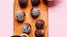 Dark Chocolate Hemp Energy Bites