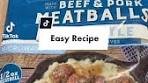 Delicious 3-Ingredient Meatballs Recipe
