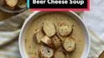 Delicious Beer Cheese Soup Recipe with Everything Bagel ...