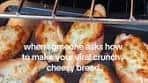 Delicious Crunchy Cheesy Bread Recipe for Soup Season