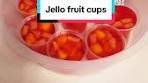 Delicious Fruit Jello Cups Recipe