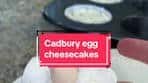 Delicious Mini Cadbury Egg Cheesecakes Recipe