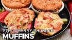 Delicious Strawberry Rhubarb Muffins That Will Blow Your Mind!