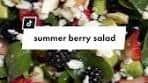 Delicious Summer Berry Salad with Balsamic Dressing Recipe