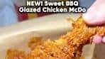 Delicious Sweet BBQ Glazed Chicken at McDo