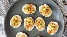 Deviled Eggs with Truffle Oil