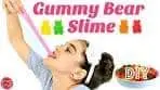 DIY GUMMY BEAR SLIME! EDIBLE SLIME!