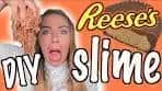 DIY REESES SLIME You Can Eat! Edible Peanut Butter Cup ...