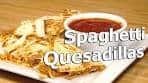 DIY SPAGHETTI QUESADILLA