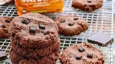 Double Chocolate Oat Bran Cookies