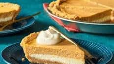 Double-Layer Pumpkin Cheesecake