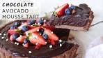 DREAMY CHOCOLATE AVOCADO MOUSSE TART | vegan ...