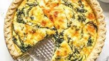 Duck Egg Quiche