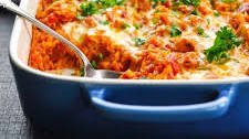 Dump-and-Bake Italian Chicken and Rice