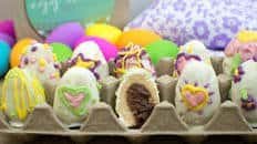 Easter Egg Angel Food Cake Pops