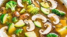 Easy 30-Minute Mushroom Vegetable Soup