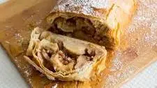 Easy Apple Strudel Recipe with Filo Pastry