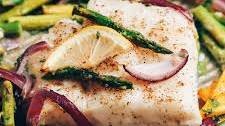 Easy Baked Cod with Spring Vegetables