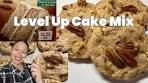 Easy Butter Pecan Cake Mix Cookies - Perfect for the holidays