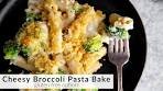 Easy Cheesy Broccoli Pasta Bake (Gluten Free Option!)