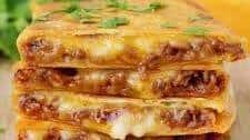 Easy Cheesy Ground Beef Quesadillas
