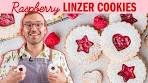 EASY CHRISTMAS COOKIE! Raspberry Linzer Cookies! - The ...