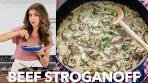 Easy Classic Beef Stroganoff Recipe - Natasha's Kitchen