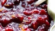 Easy Cranberry Sauce Recipe