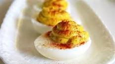 Easy Curried Deviled Eggs