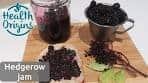 Easy elderberry and blackberry jam