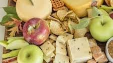 Easy Fall Apple and Cheese Board