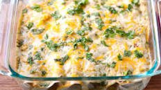 Easy Green Chicken Enchiladas