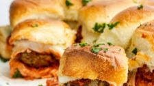 Easy Hawaiian Roll Meatball Sliders Recipe