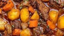 Easy Homemade Beef Stew