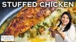 Easy HOMEMADE Cheese and Spinach Stuffed Chicken ...