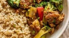 Easy Homemade Seitan Stir-Fry