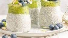 Easy Kiwi Chia Pudding