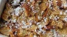 Easy Maple French Toast Casserole