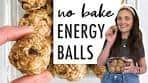 Easy No Bake Energy Balls