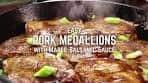 Easy Pork Medallions with Maple-Balsamic Sauce Recipe