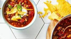 Easy Taco Soup with Ground Beef