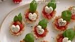 Easy Valentine's Day Heart-shaped Caprese Phyllo Cups ...