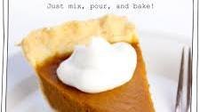 Easy Vegan Pumpkin Pie