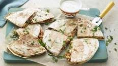 Easy vegetarian quesadilla